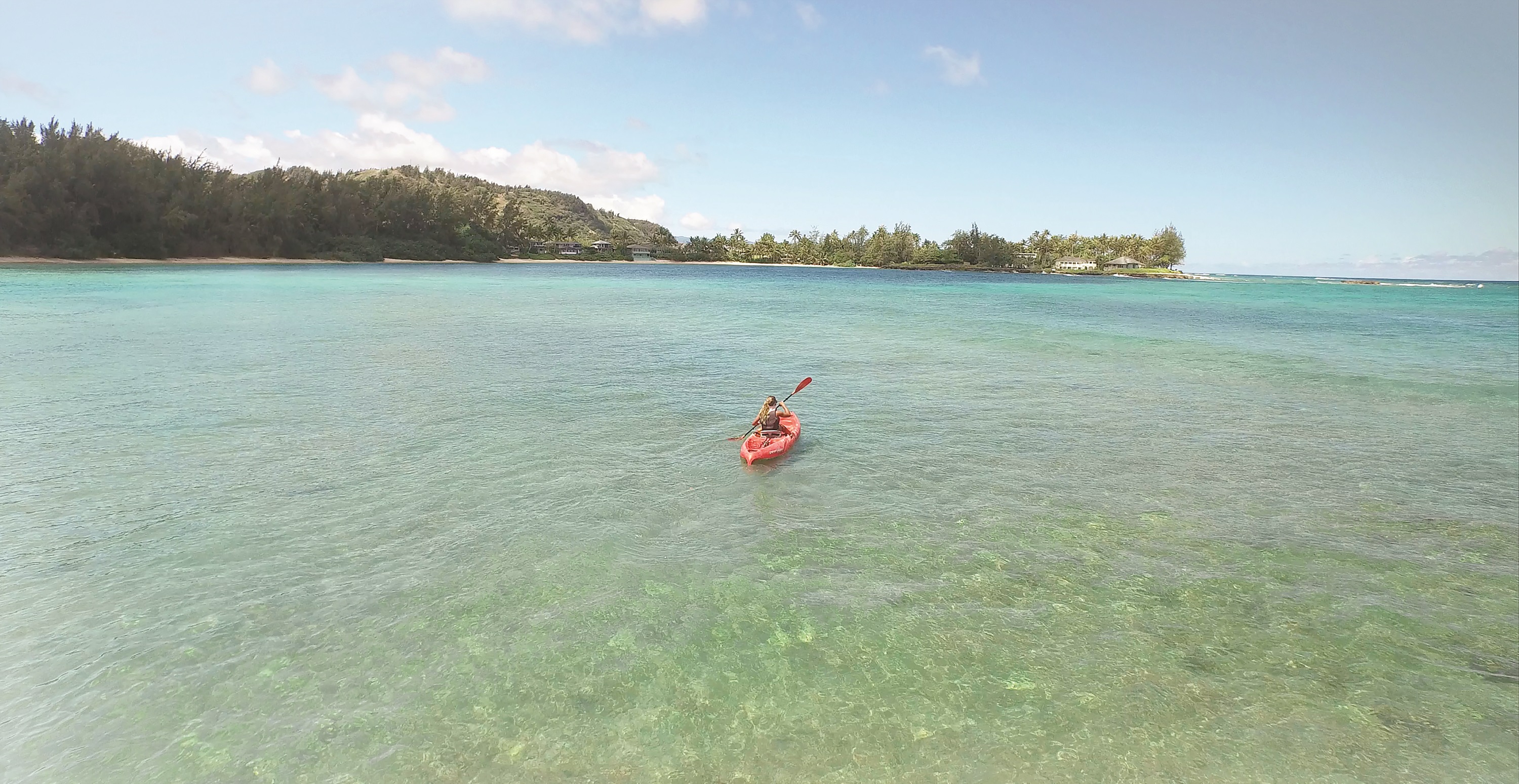 Kawela Bay kayak