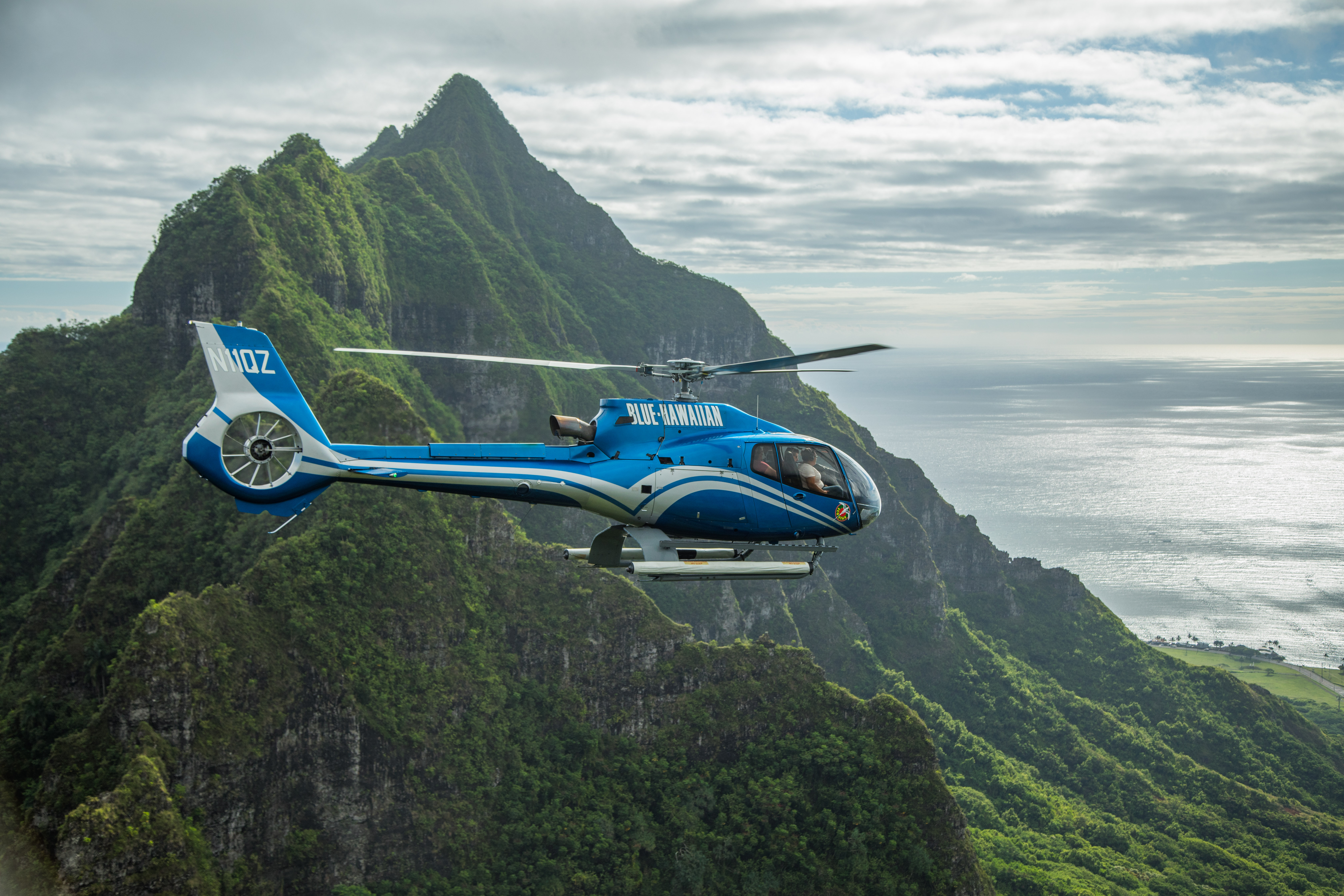 Blue Hawaiian Helicopter