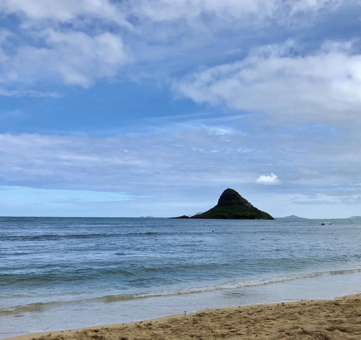 China Man’s Hat, an island in Hawaii