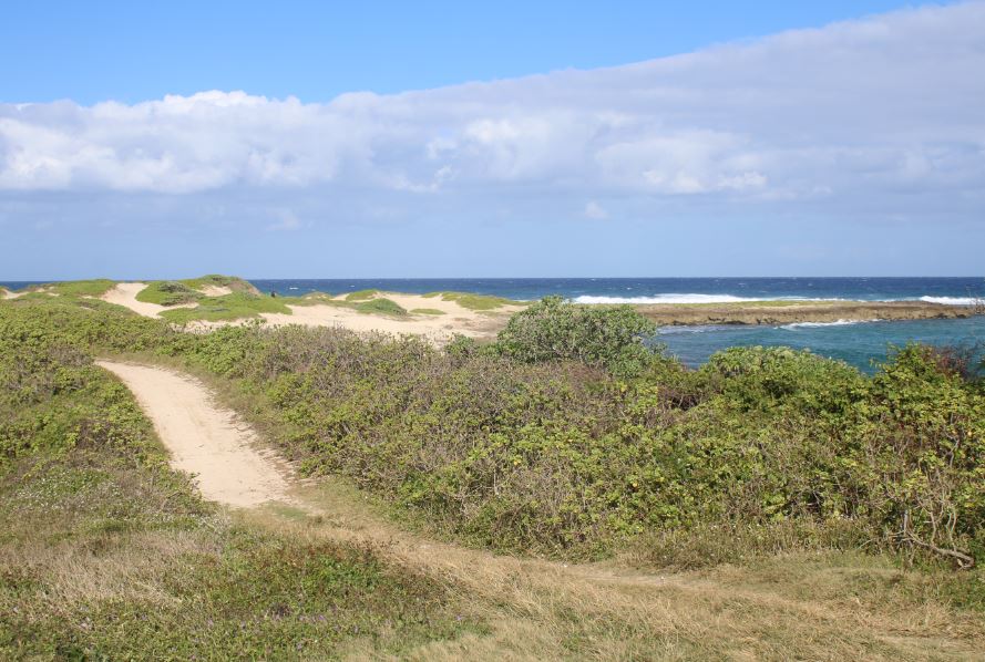 Kahuku point, the northern most point of Oahu, Hawaii