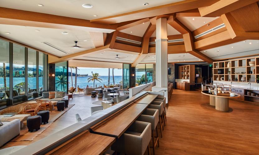 Turtle Bay Resort - Ocean Club Lounge