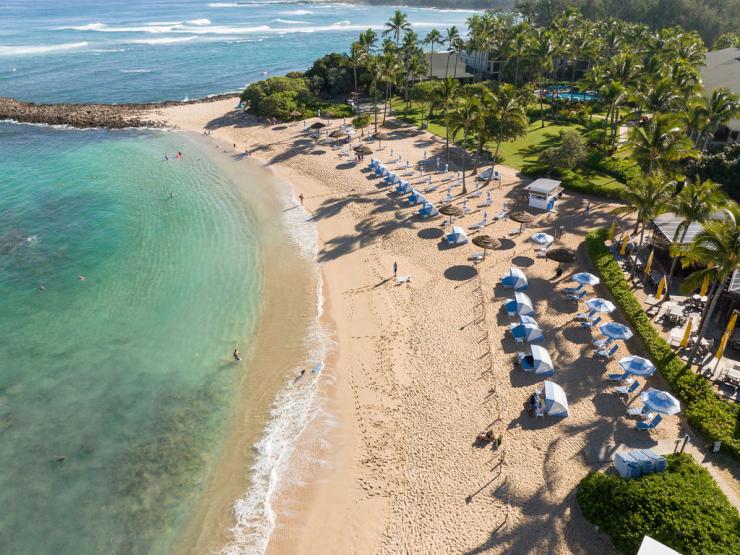 Aerial Kuilima Cove