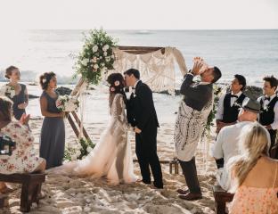 Stables Beach Wedding
