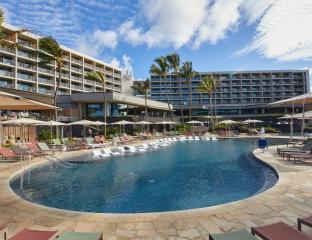 Main pool deck