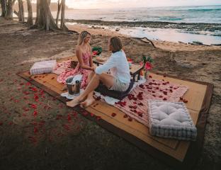 Romantic Beach Picnic
