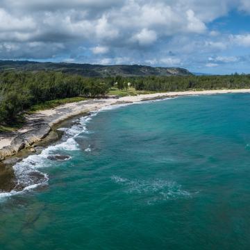 Turtle Bay coastline