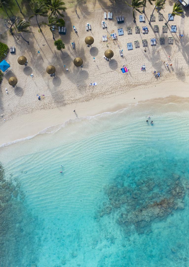 Aerial Kuilima Cove